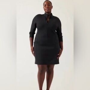 ATHLETA Delancey Dress  Plus 2X Black #882062